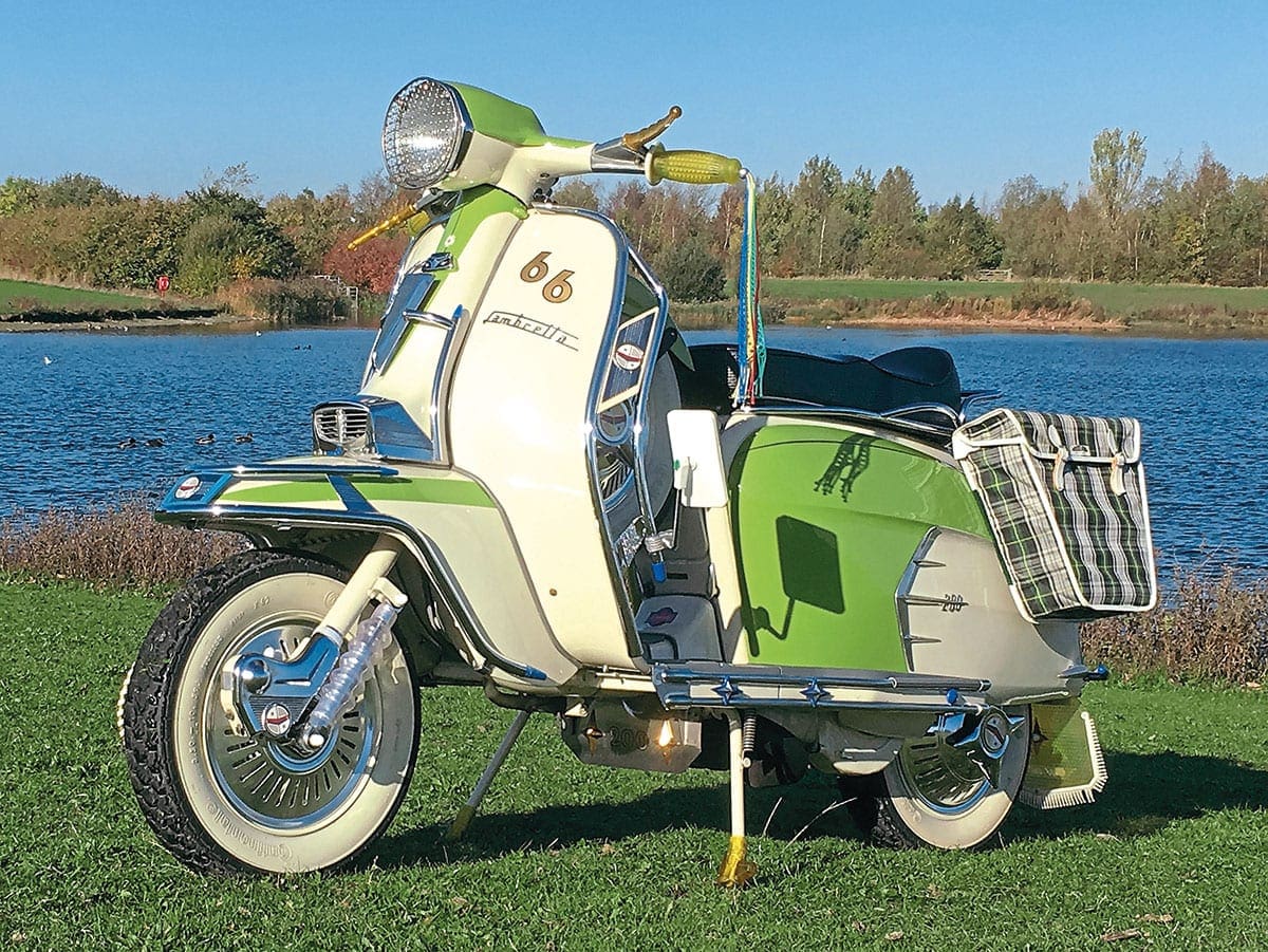 Mine Unique Lambretta Sx200 Classic Scooterist Magazine classic scooterist magazine