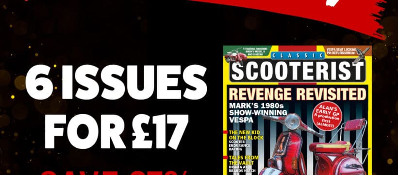 Black Friday Classic Scooterist magazine